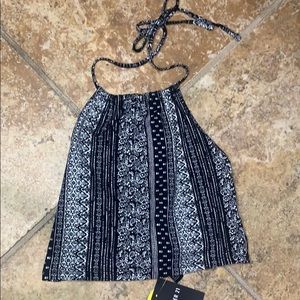 Forever 21 Halter Black Top